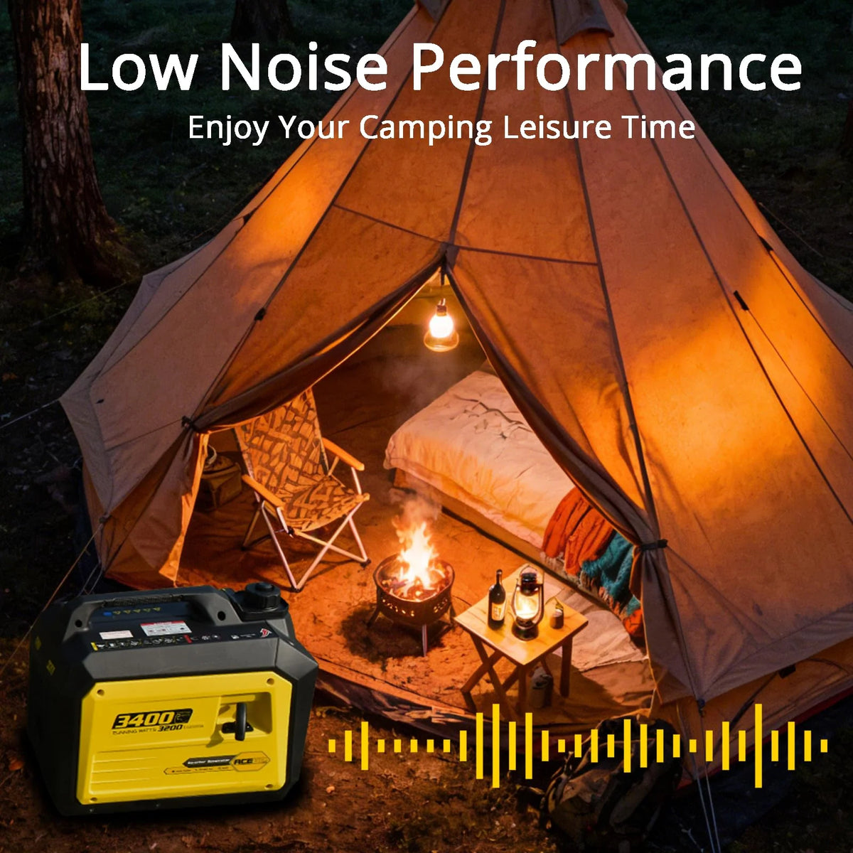 3400 W Portable Power Station for Home Backup & Camping
