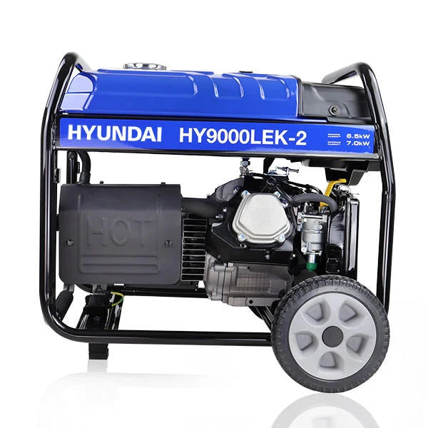 HY9000LEK-2 7kW Petrol Open Frame Site Generator