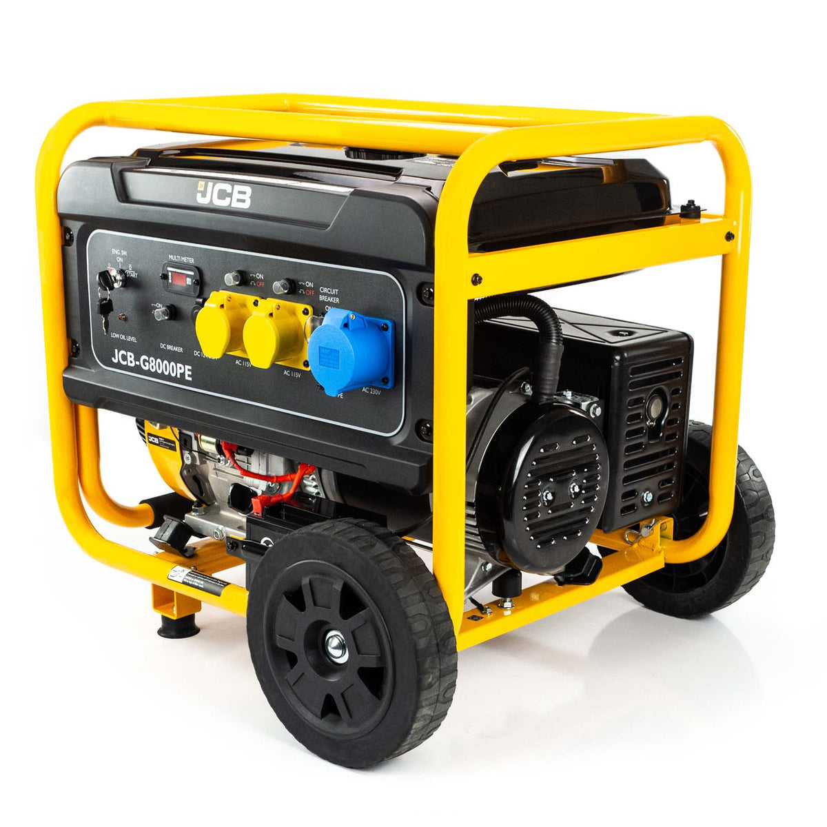 7.9kW Petrol Site Generator 115V/230V 457cc G8000PE