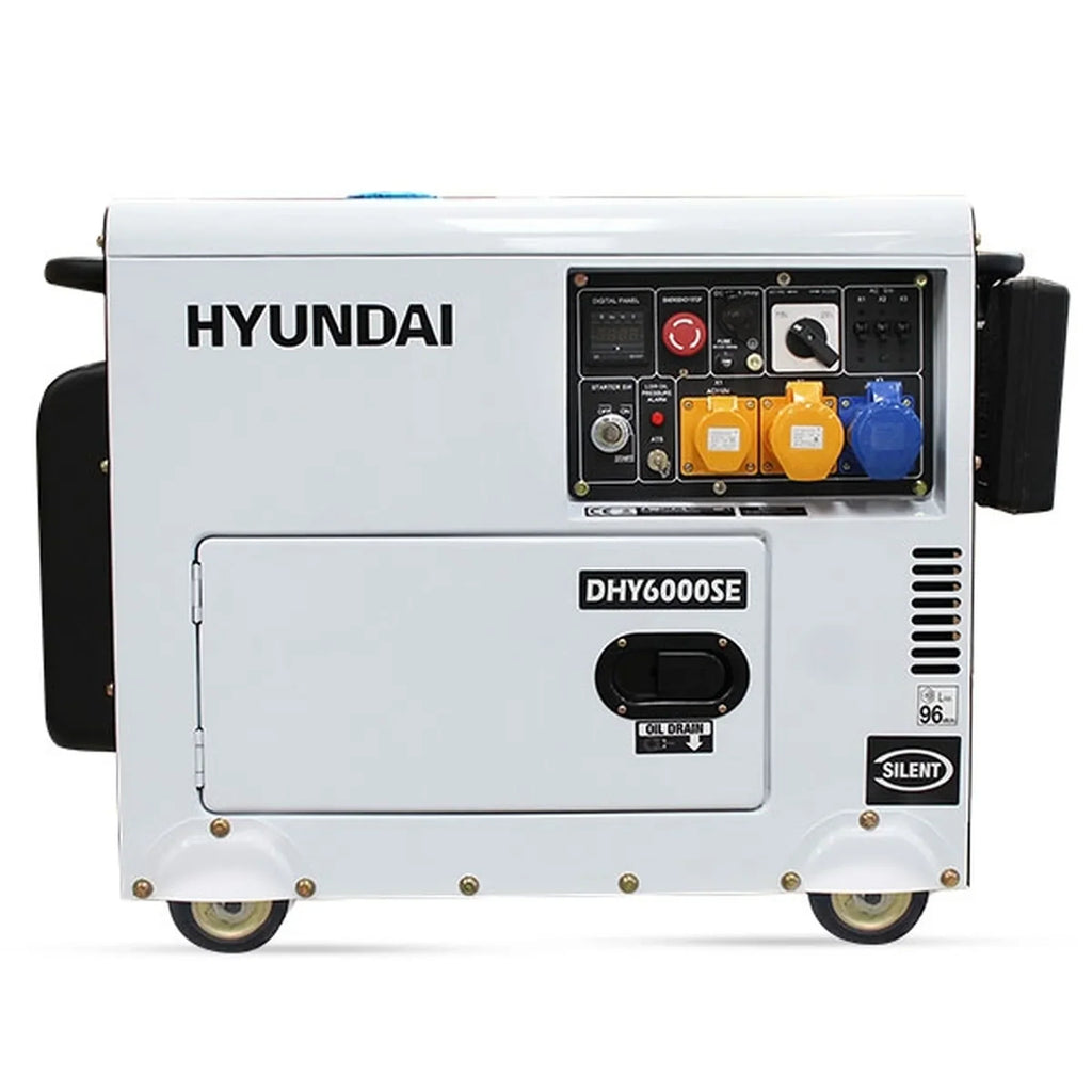 DHY6000SE 5.2kW/6.5kVA Silenced Standby Diesel Generator