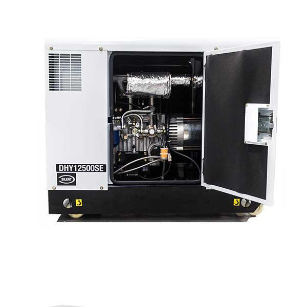 10kW/12.5kVA 230v Mains Standby Silenced Diesel Generator