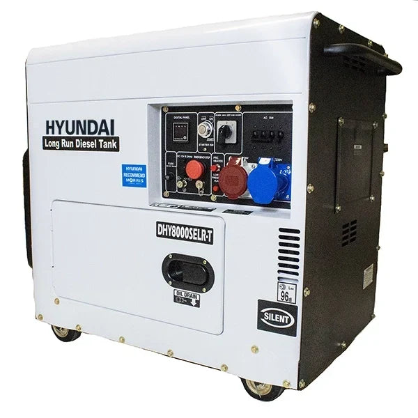 5.8kW/7.5kVA Multi-Phase Silenced Long Run Standby Diesel Generator