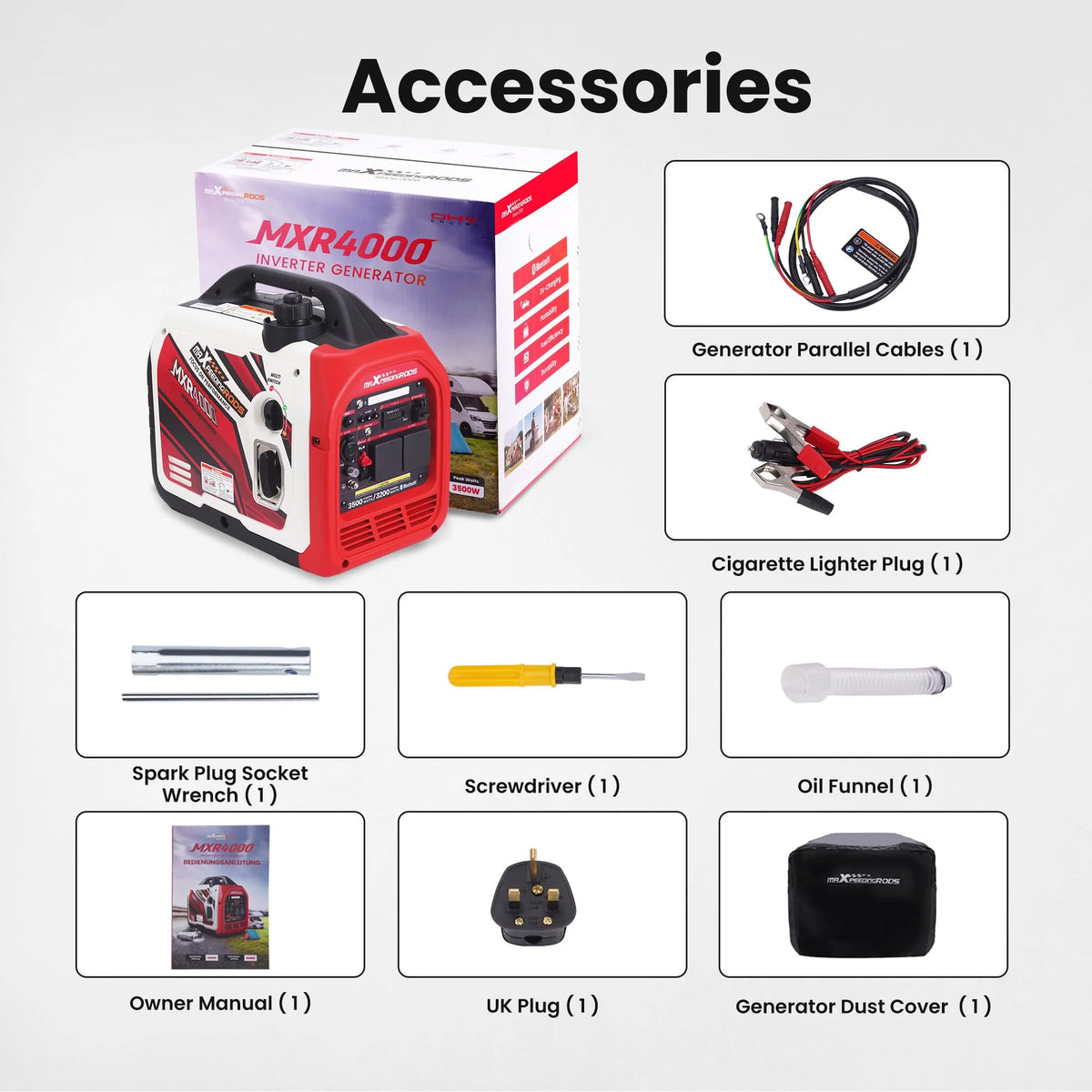 3500W Portable Power Station for Home Backup & Camping