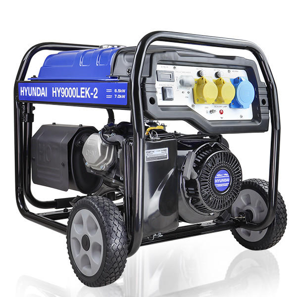 HY9000LEK-2 7kW Petrol Open Frame Site Generator