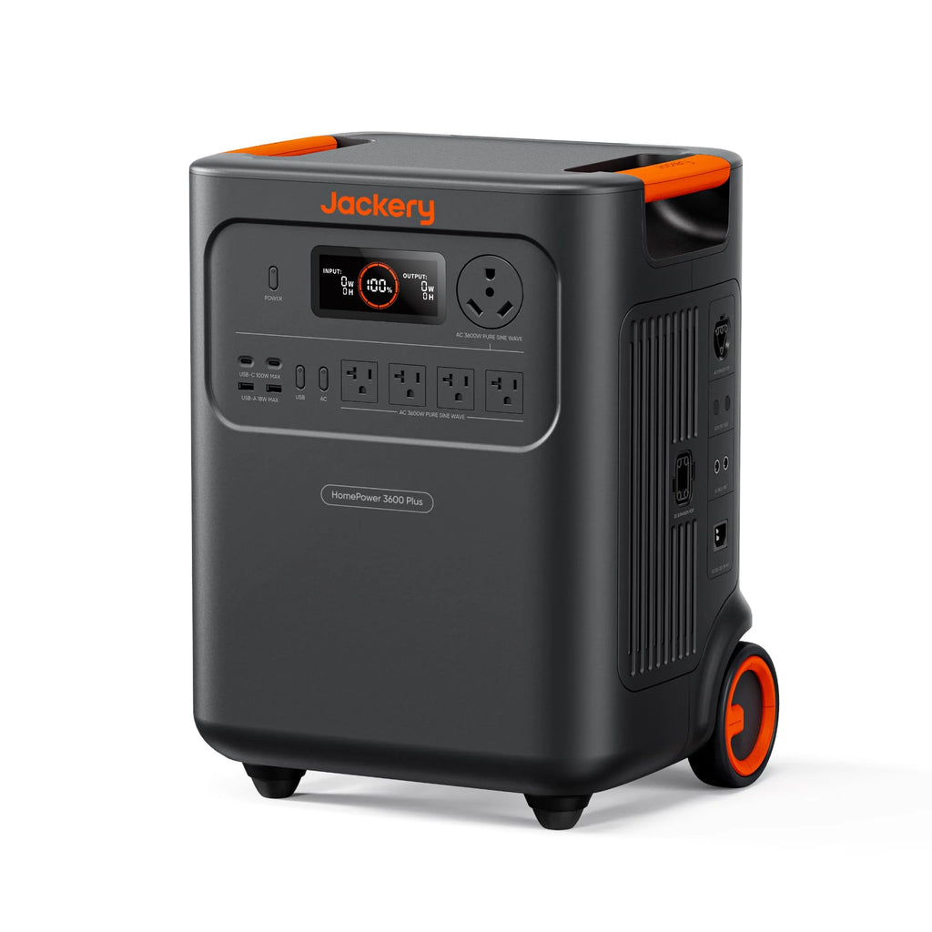 HomePower 3600 Plus Portable Power Station, 3600W AC Output, 3584Wh LFP Solar Generator