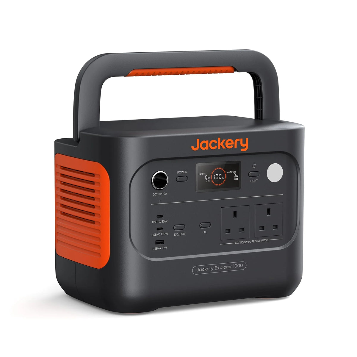 1070WH 1500W Portable Power Station - LiFePO4 Battery for Home Backup & Camping