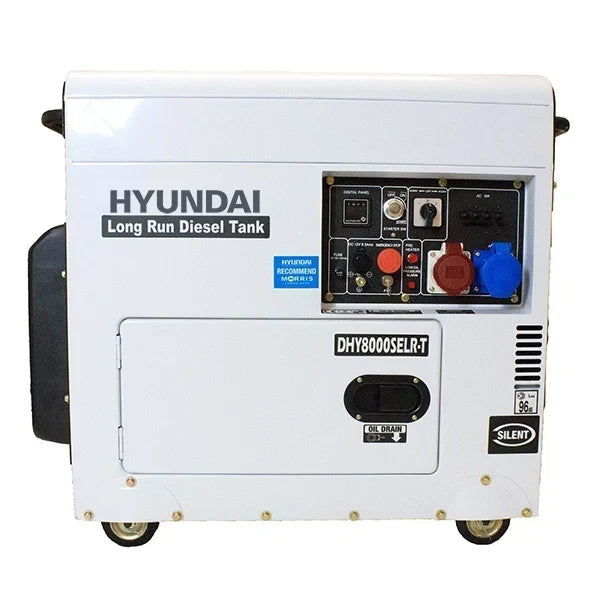 5.8kW/7.5kVA Multi-Phase Silenced Long Run Standby Diesel Generator
