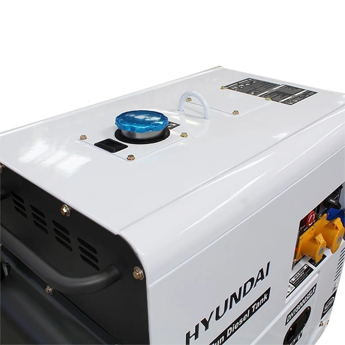 DHY6000SE 5.2kW/6.5kVA Silenced Standby Diesel Generator